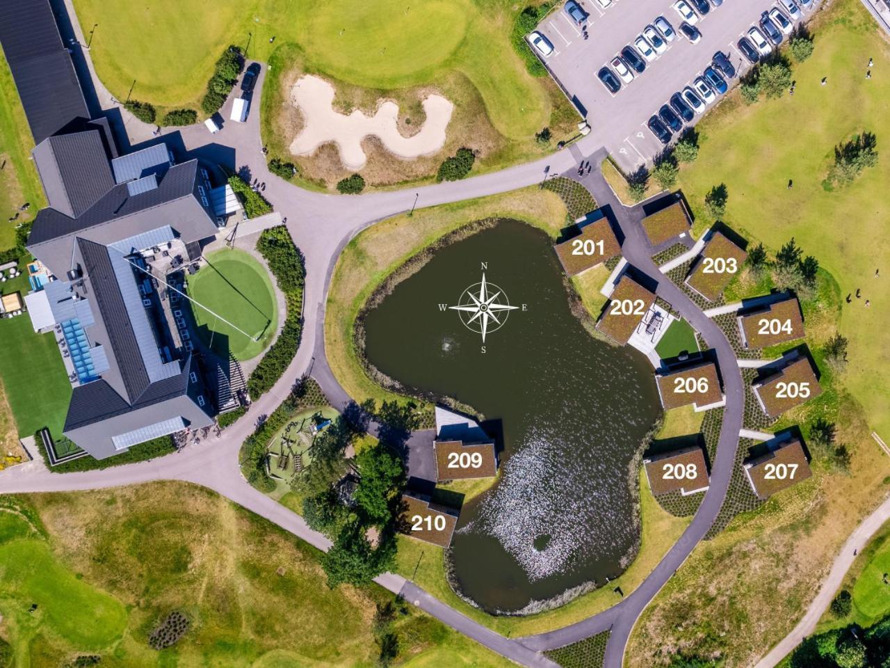 Halmstad Golfarena Hotell & Laegenheter Strandlida Экстерьер фото